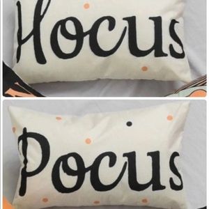 2pc Set Hocus Pocus Cushion Cover Halloween Decorative Pillowcase